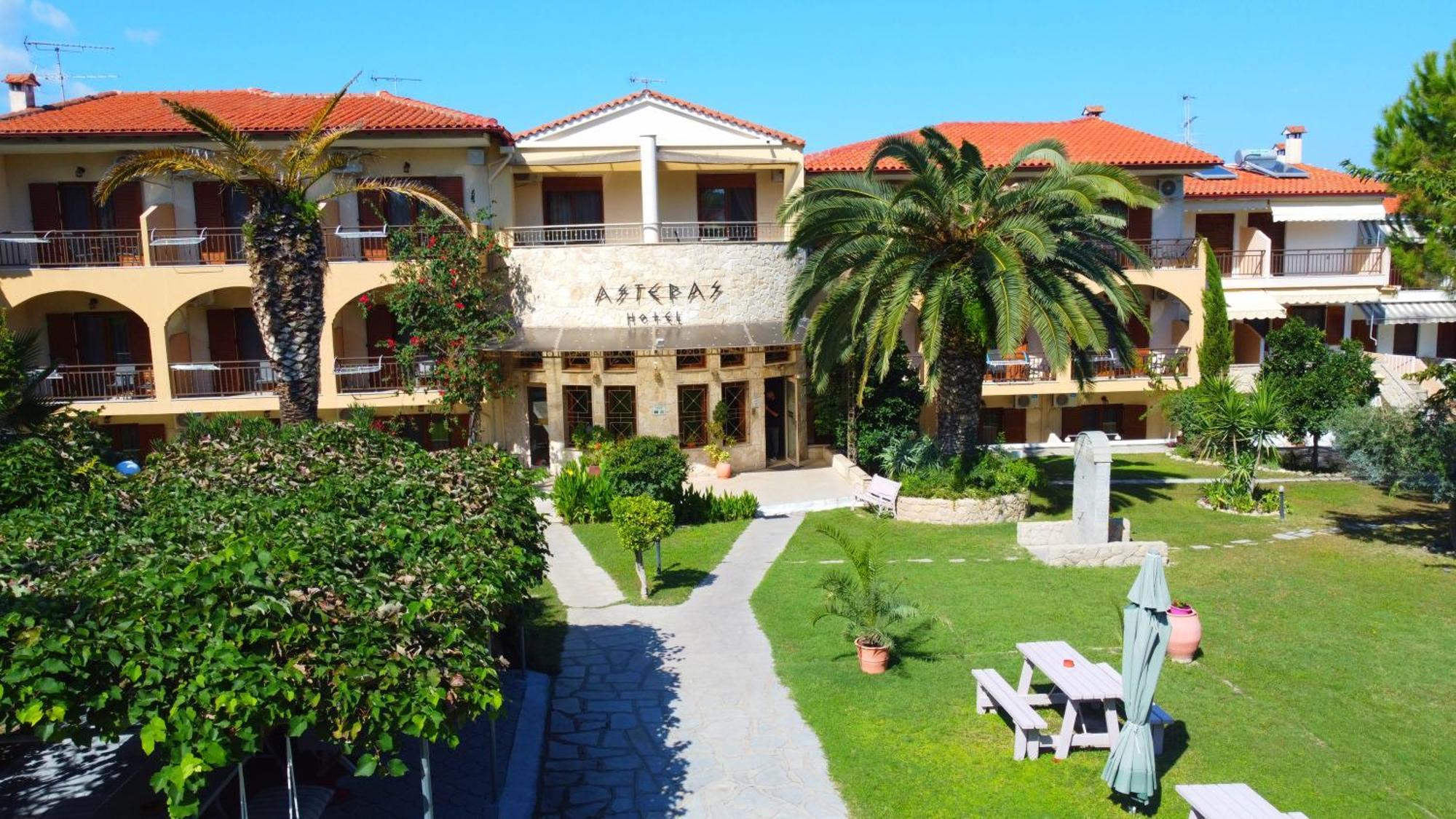 Asteras Hotel Hanioti Exterior photo