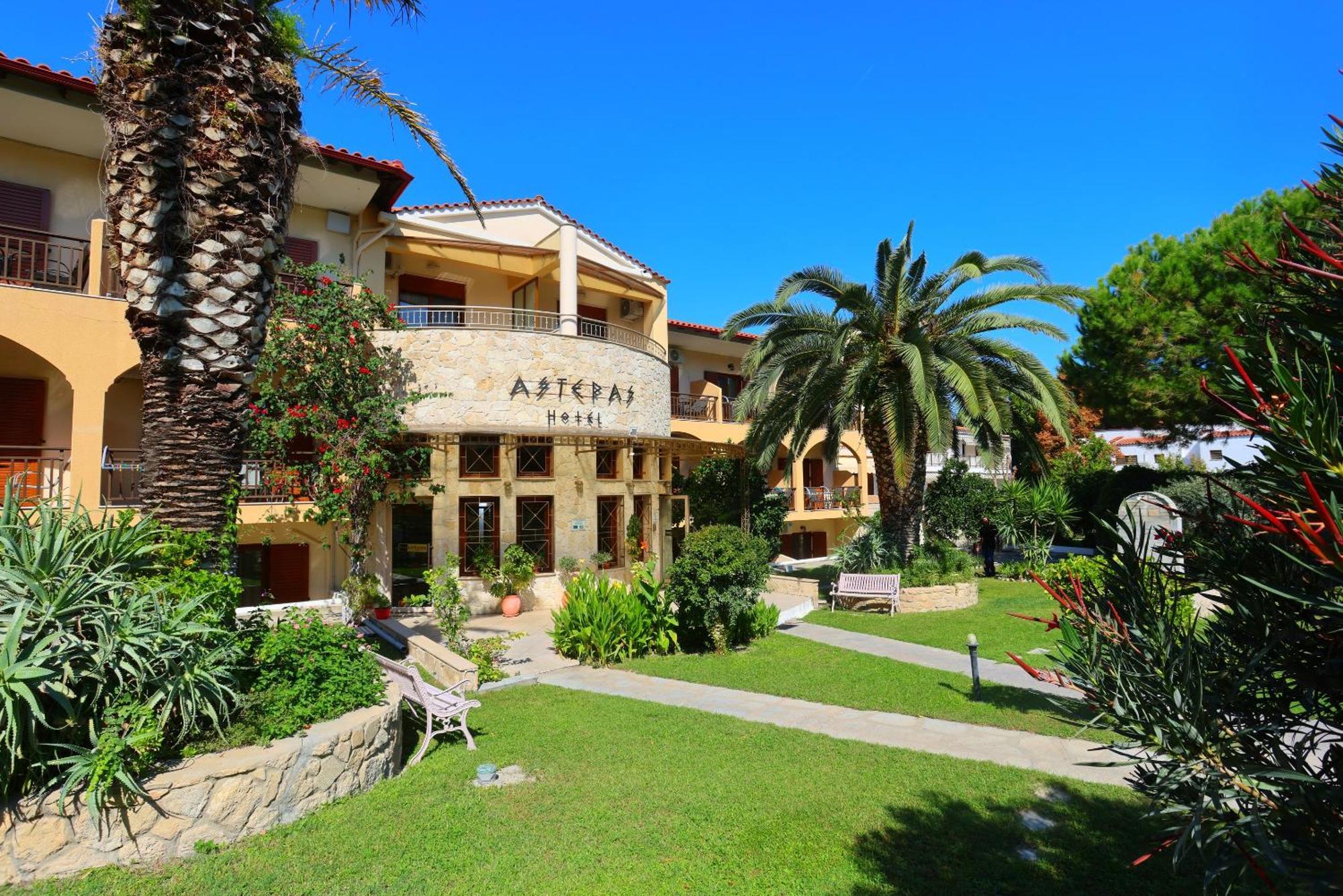 Asteras Hotel Hanioti Exterior photo